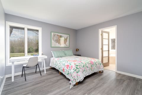 Bedroom 2 - Queen with attached bath