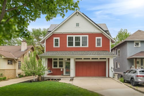 This charming home sits in a quiet residential neighborhood